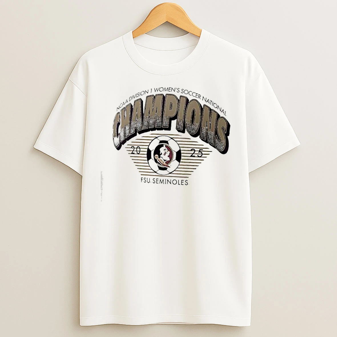 Classic Ncaa Division Soccer National Champions 2025 Fsu Seminoles T Shirts