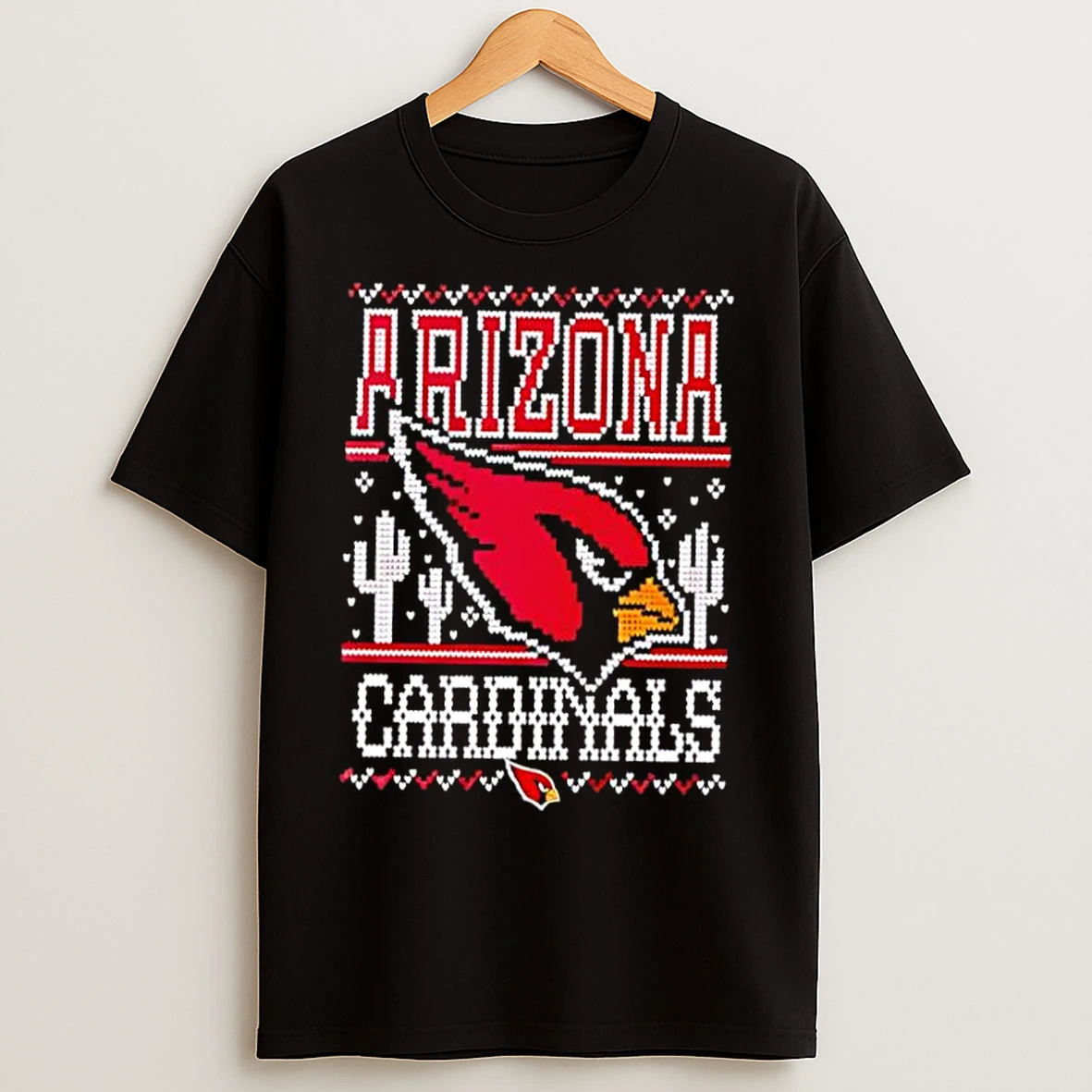Classic Nfl Arizona Cardinals Holiday Ugly Christmas 2025 T Shirts