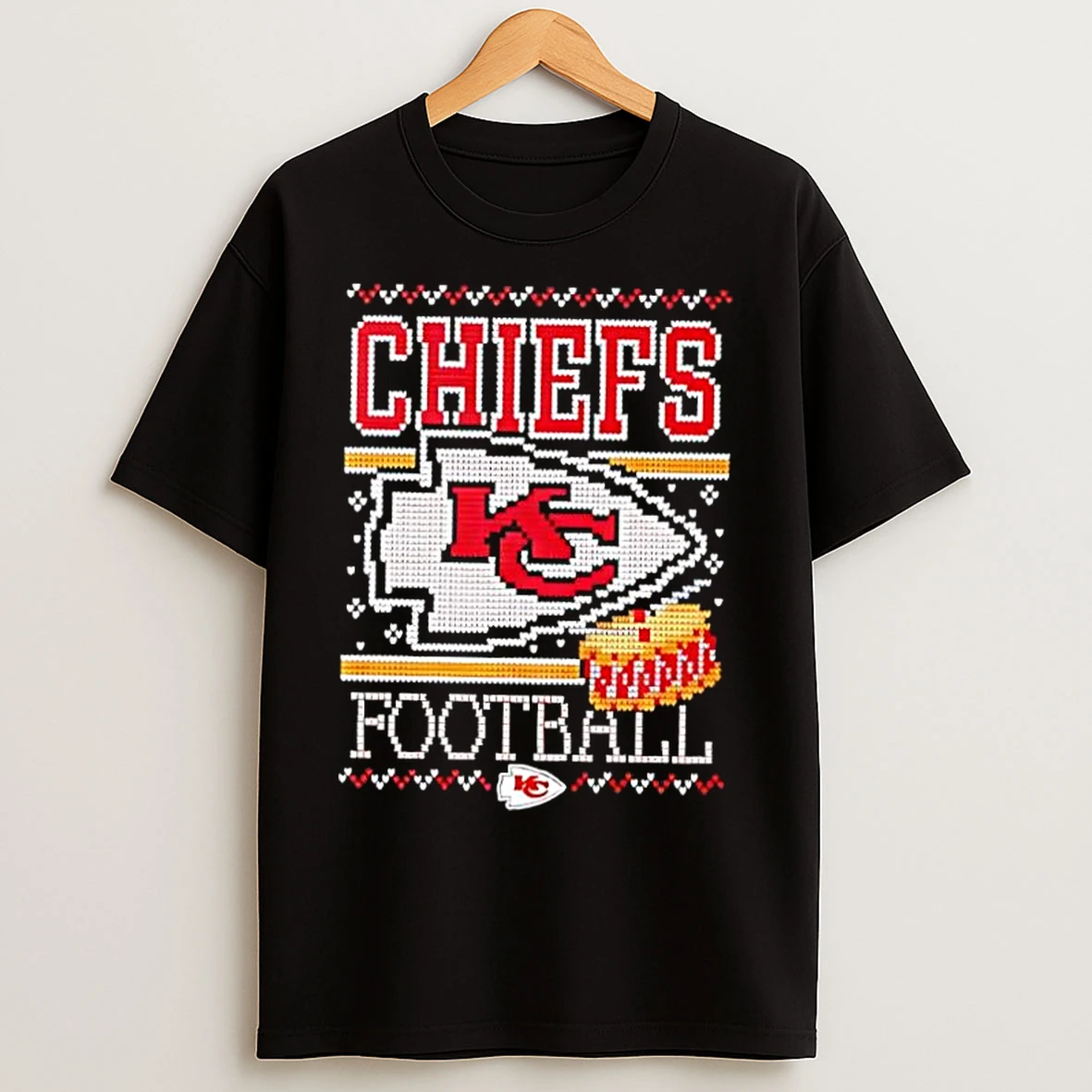 Classic Nfl Kansas City Chiefs Holiday Ugly Christmas 2025 T Shirts