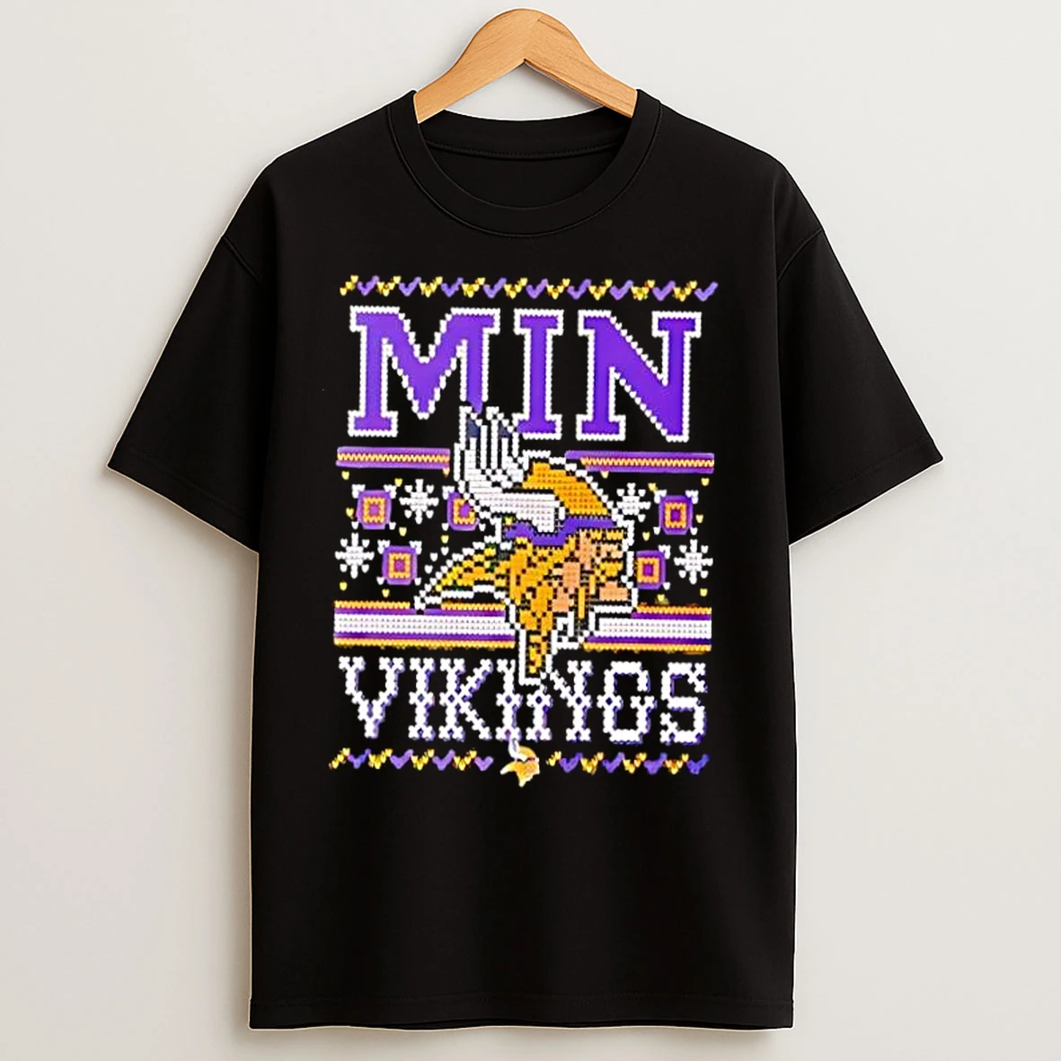Classic Nfl Minnesota Vikings Holiday Ugly Christmas 2025 T Shirts