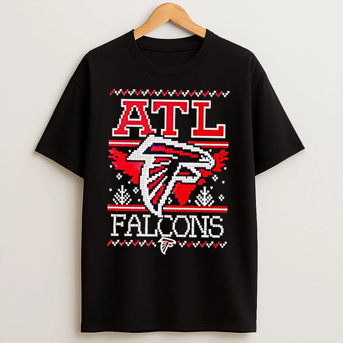 Classic Nfl Atlanta Falcons Holiday Ugly Christmas 2025 T Shirts