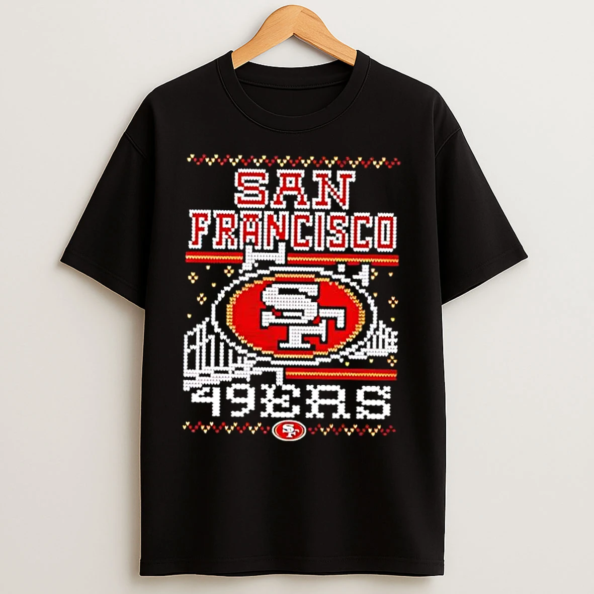 Classic Nfl San Francisco 49ers Holiday Ugly Christmas 2025 T Shirts