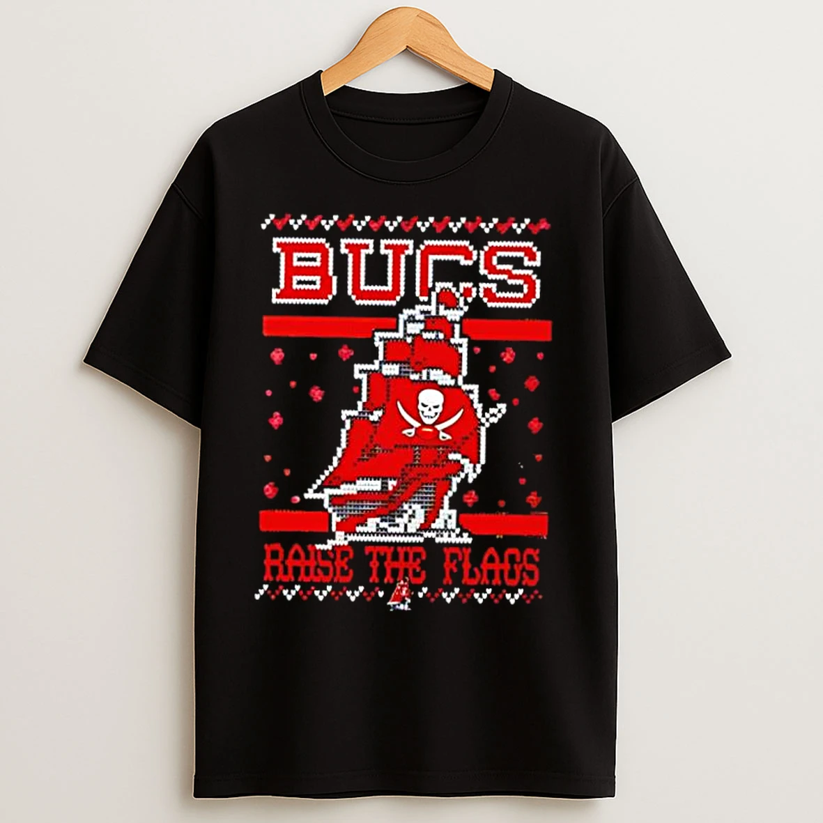Classic Nfl Tampa Bay Buccaneers Holiday Ugly Christmas 2025 T Shirts