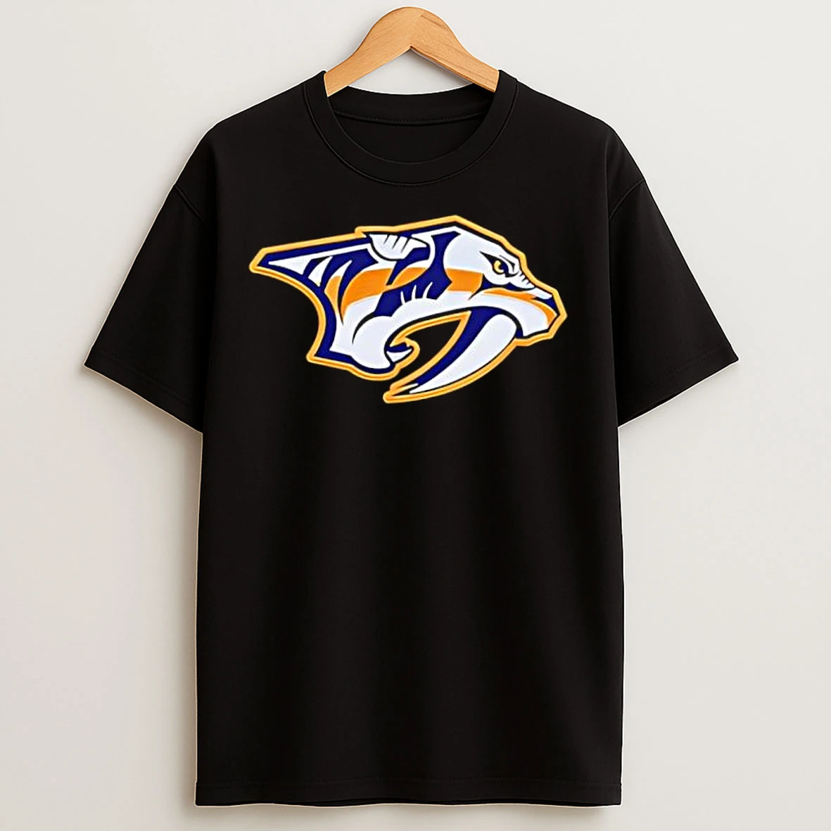 Classic Nashville Predators Full Front Logo T Shirts