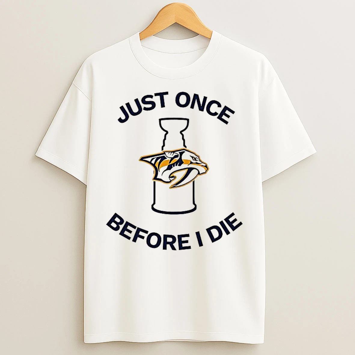 Classic Nashville Predators Just Once Before I Die T Shirts