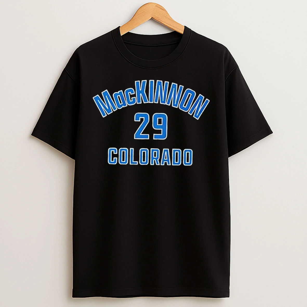 Classic Nathan Mackinnon Colorado Name And Number 29 Hockey T Shirts
