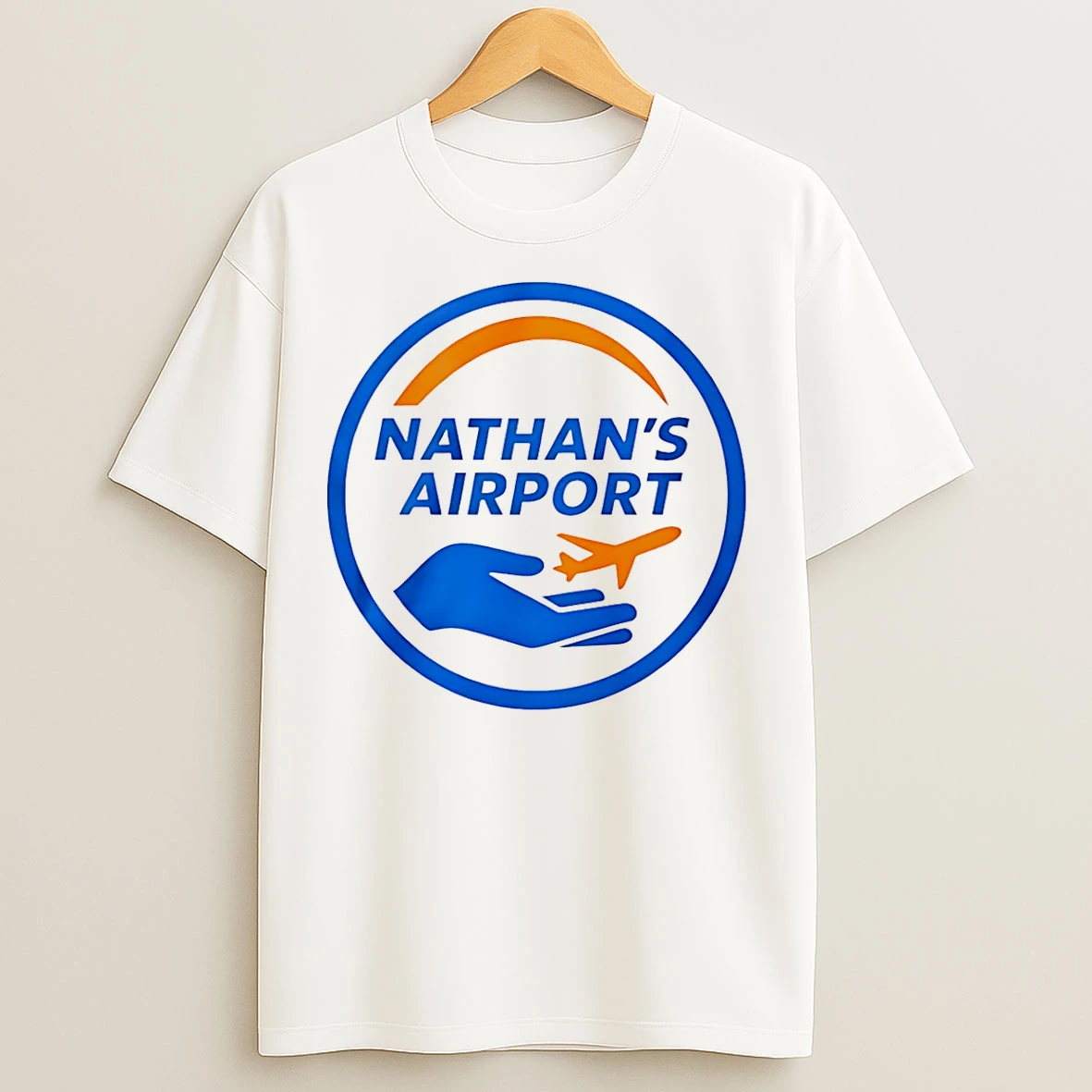 Classic Nathans Airport Nathan Fielder Logo T Shirts