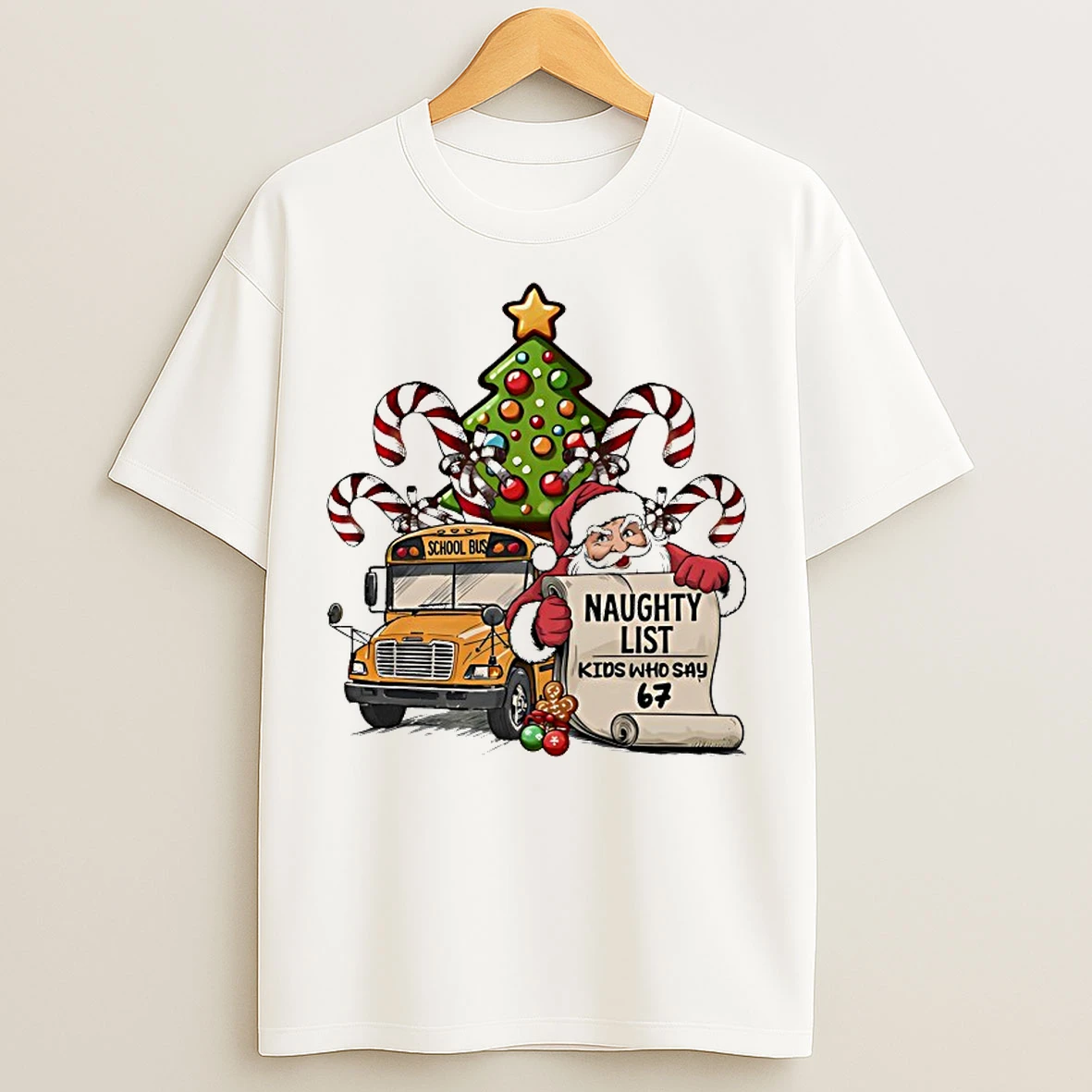 Classic Naughty List Kids Who Say 67 T Shirts