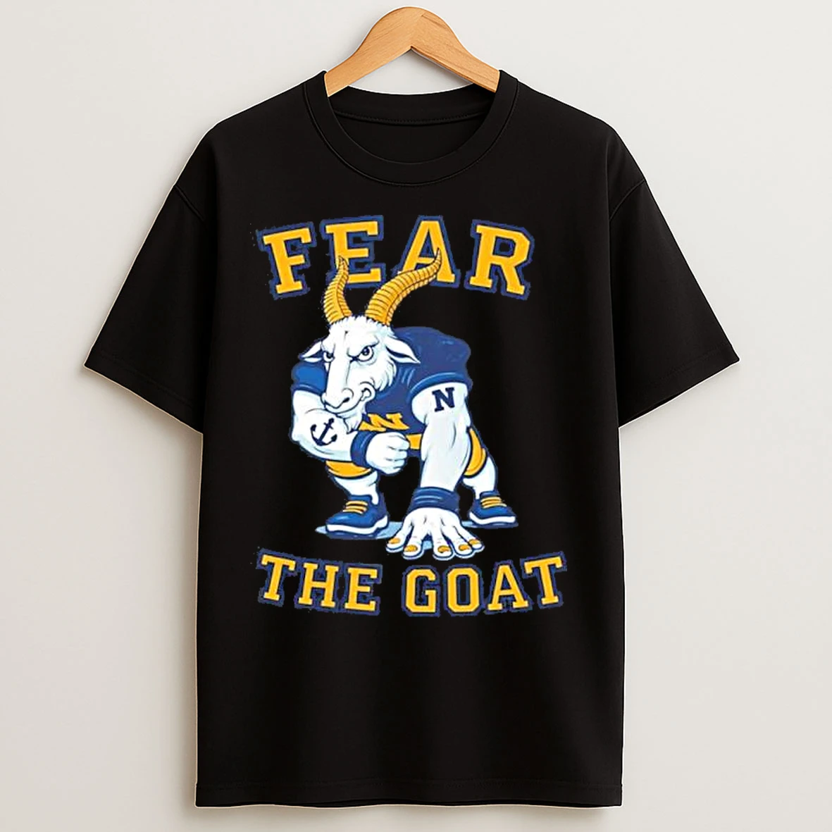 Classic Navy Fear The Goat Beat Army T Shirts