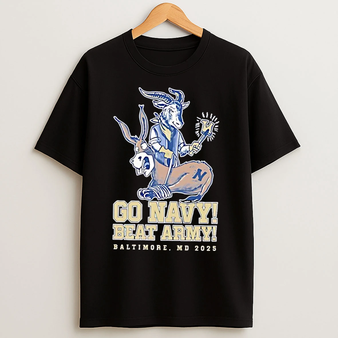 Classic Navy Midshipmen 2025 Champions Go Navy Midshipmen Beat Army T Shirts