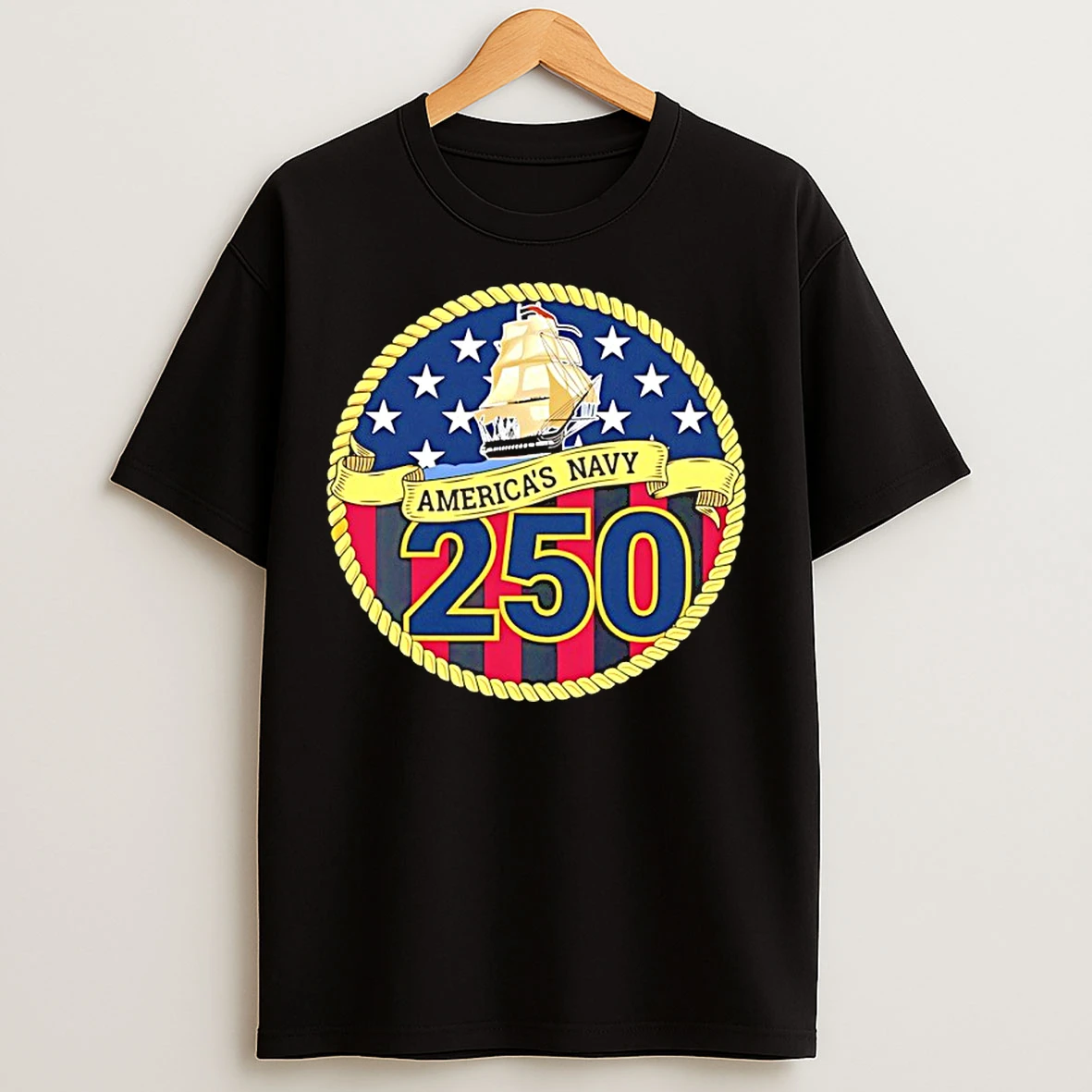 Classic Navy Midshipmen 250th Anniversary Americas Navy T Shirts