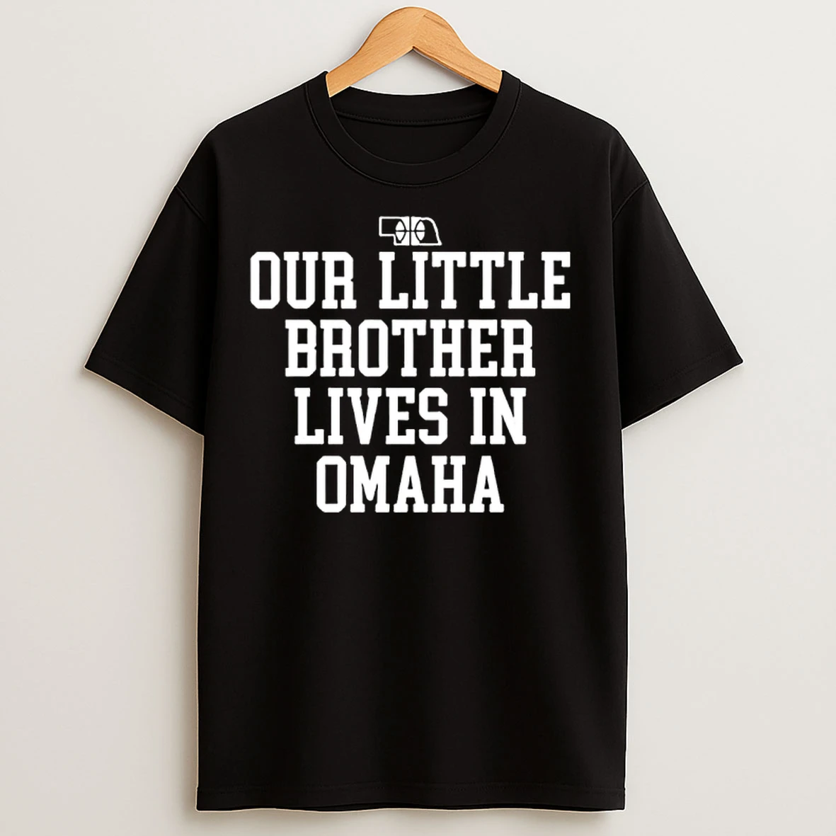 Classic Nebraska Basketball Out Little Brother Lives In Omaha T Shirts