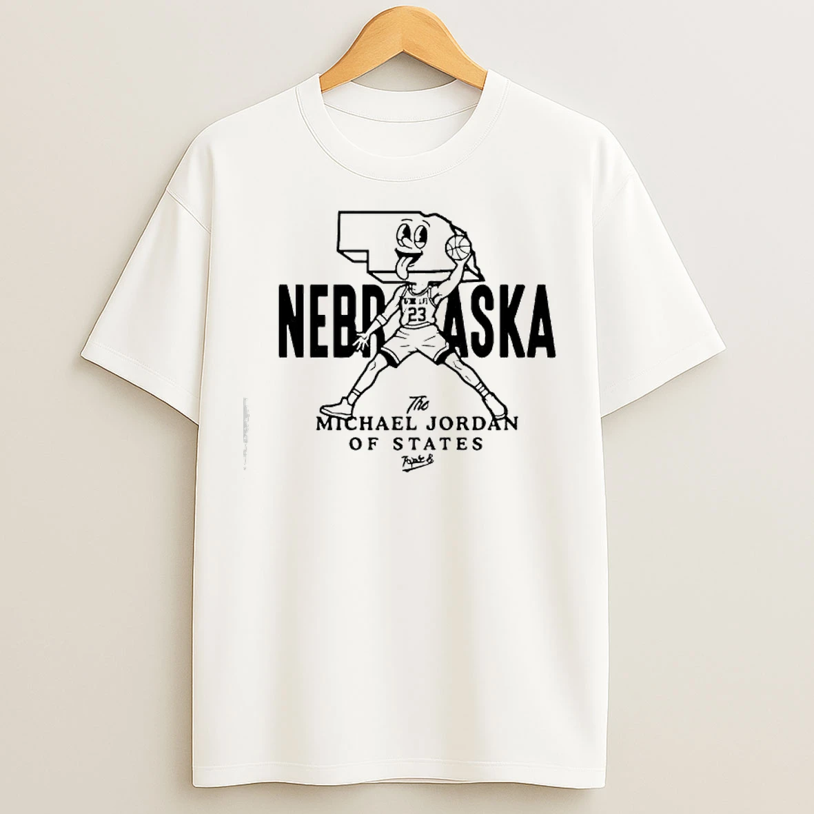 Classic Nebraska Michael Jordan Of States T Shirts
