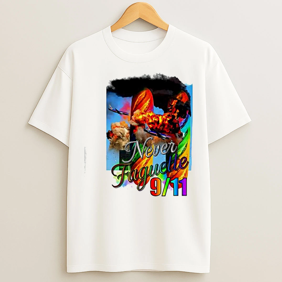 Classic Never Faguette 911 Break Graphic T Shirts