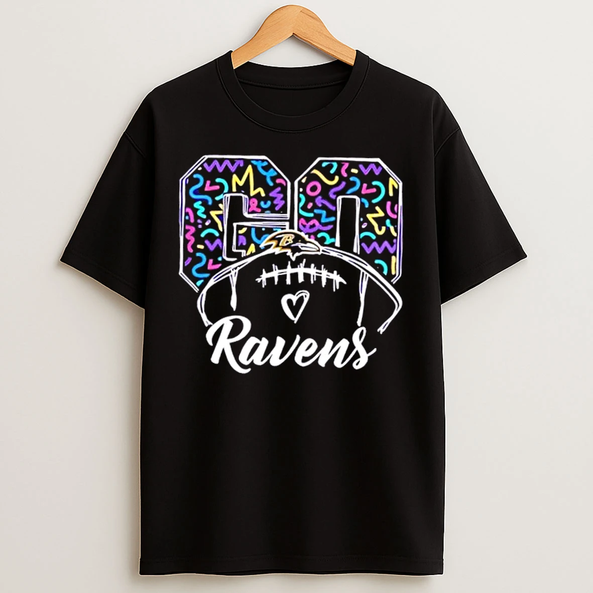 Classic Never Underestimate A Woman Who Listens To Nkotb And Loves The Baltimore Ravens T Shirts