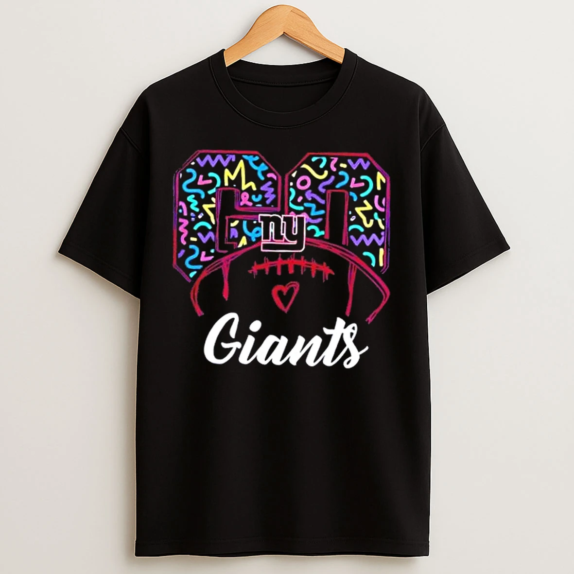 Classic Never Underestimate A Woman Who Listens To Nkotb And Loves The New York Giants T Shirts