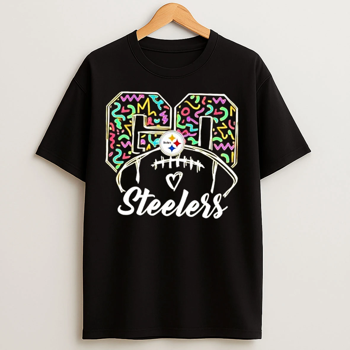 Classic Never Underestimate A Woman Who Listens To Nkotb And Loves The Pittsburgh Steelers T Shirts