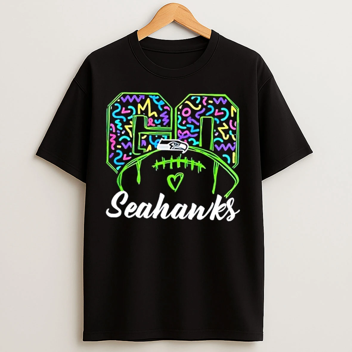 Classic Never Underestimate A Woman Who Listens To Nkotb And Loves The Seattle Seahawks T Shirts