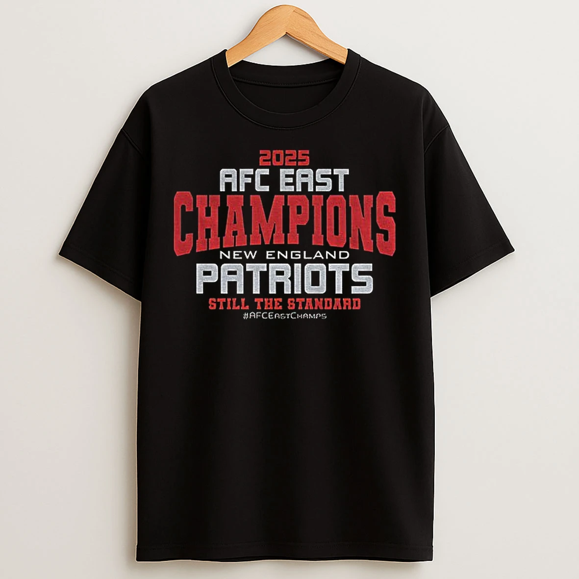 Classic New England Patriots 2025 Afc West Division Champions Still The Standard T Shirts