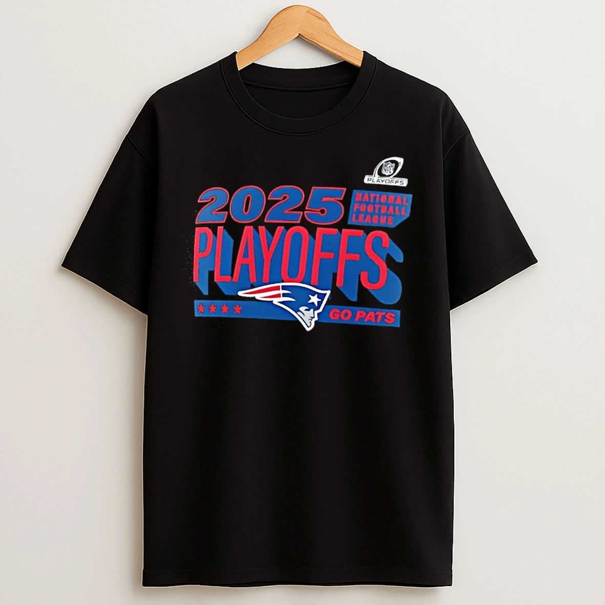 Classic New England Patriots 2025 Nfl Playoffs Ready T Shirts