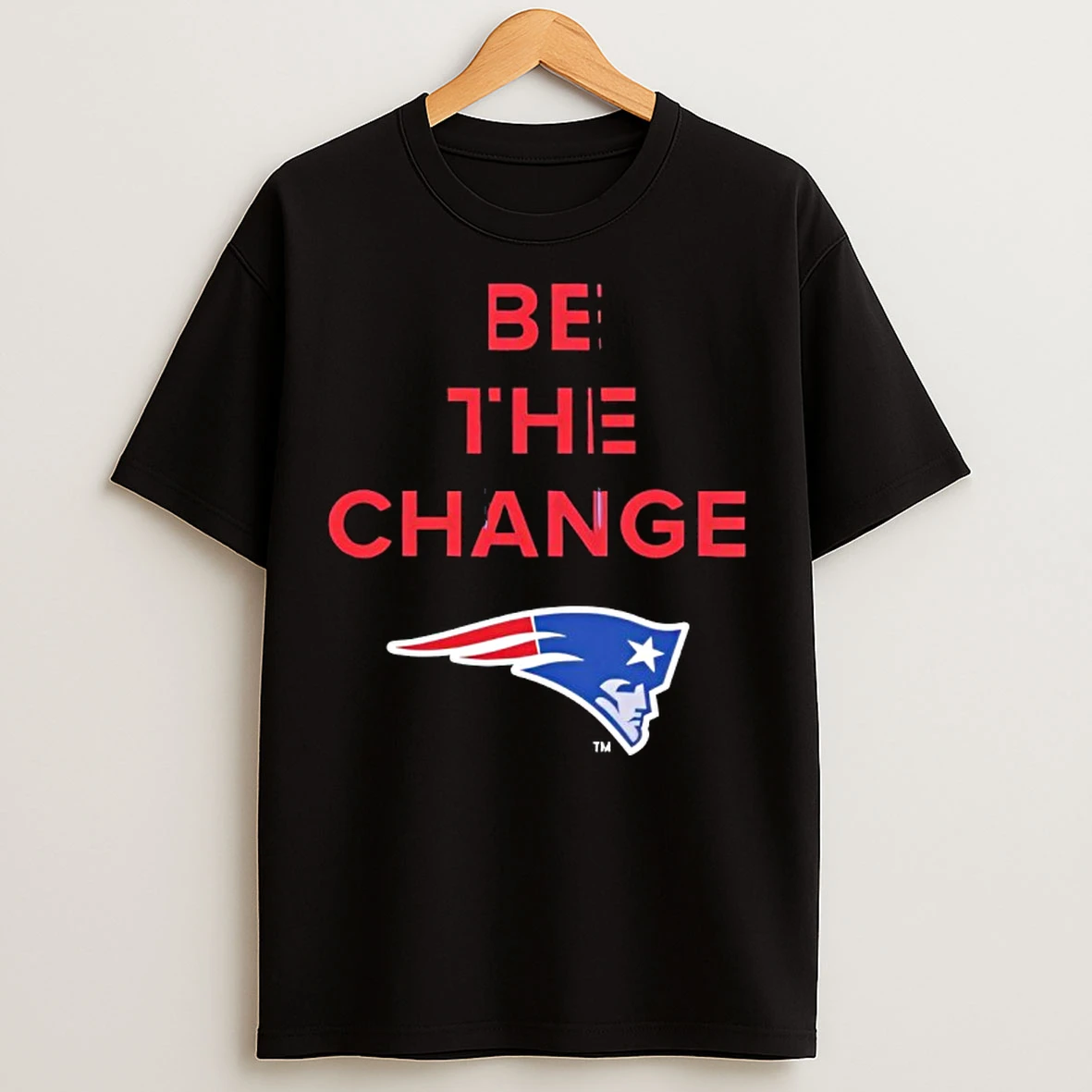 Classic New England Patriots Be The Change T Shirts