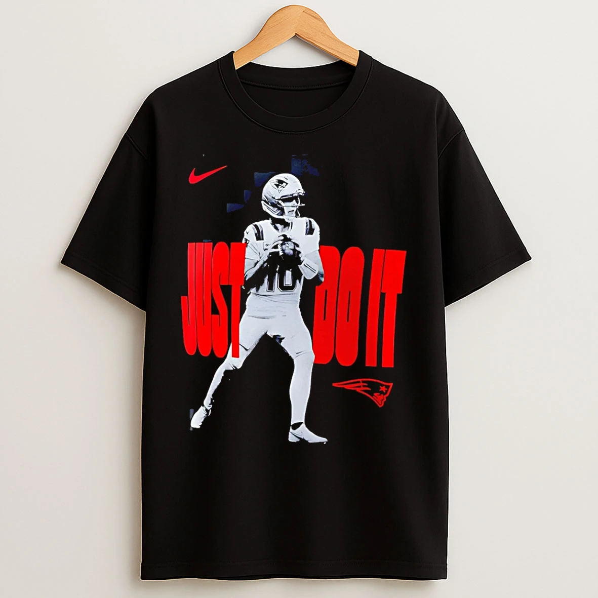 Classic New England Patriots Drake Maye Just Do It T Shirts