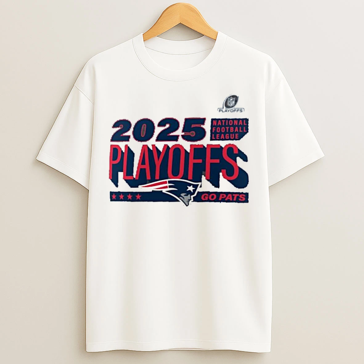 Classic New England Patriots Go Pats 2025 Nfl Playoffs Ready T Shirts