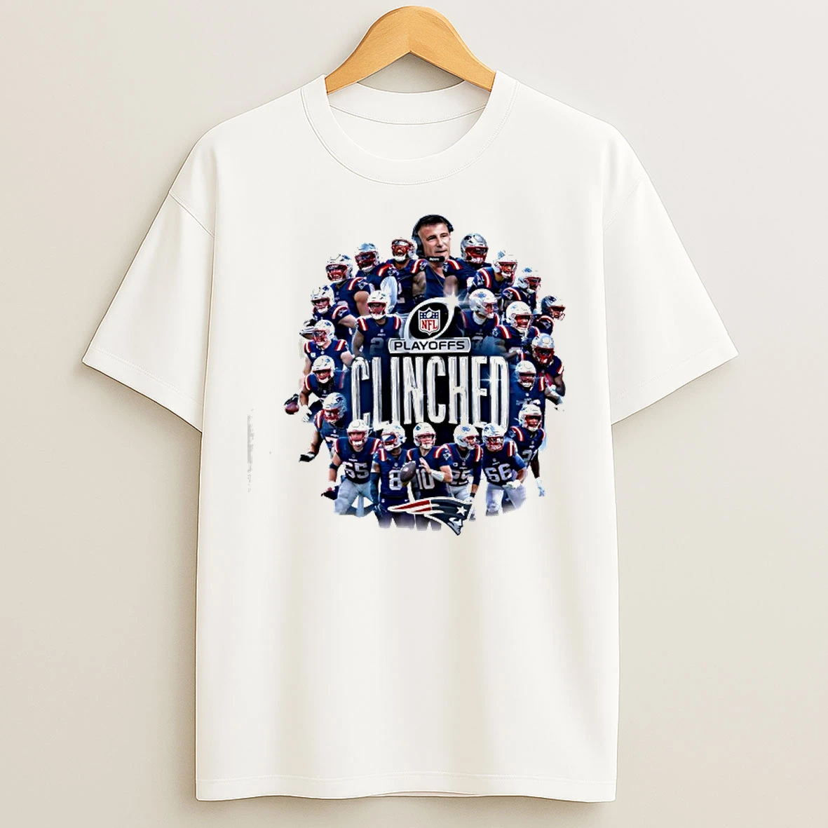 Classic New England Patriots Lets Go Playoff T Shirts