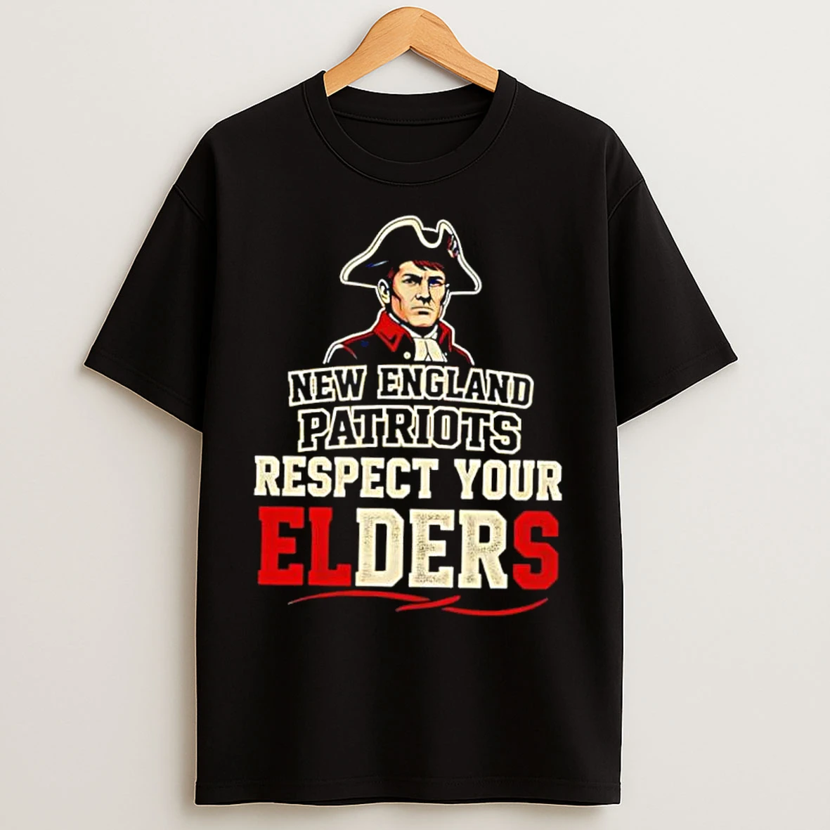 Classic New England Patriots Respect Your Elders T Shirts