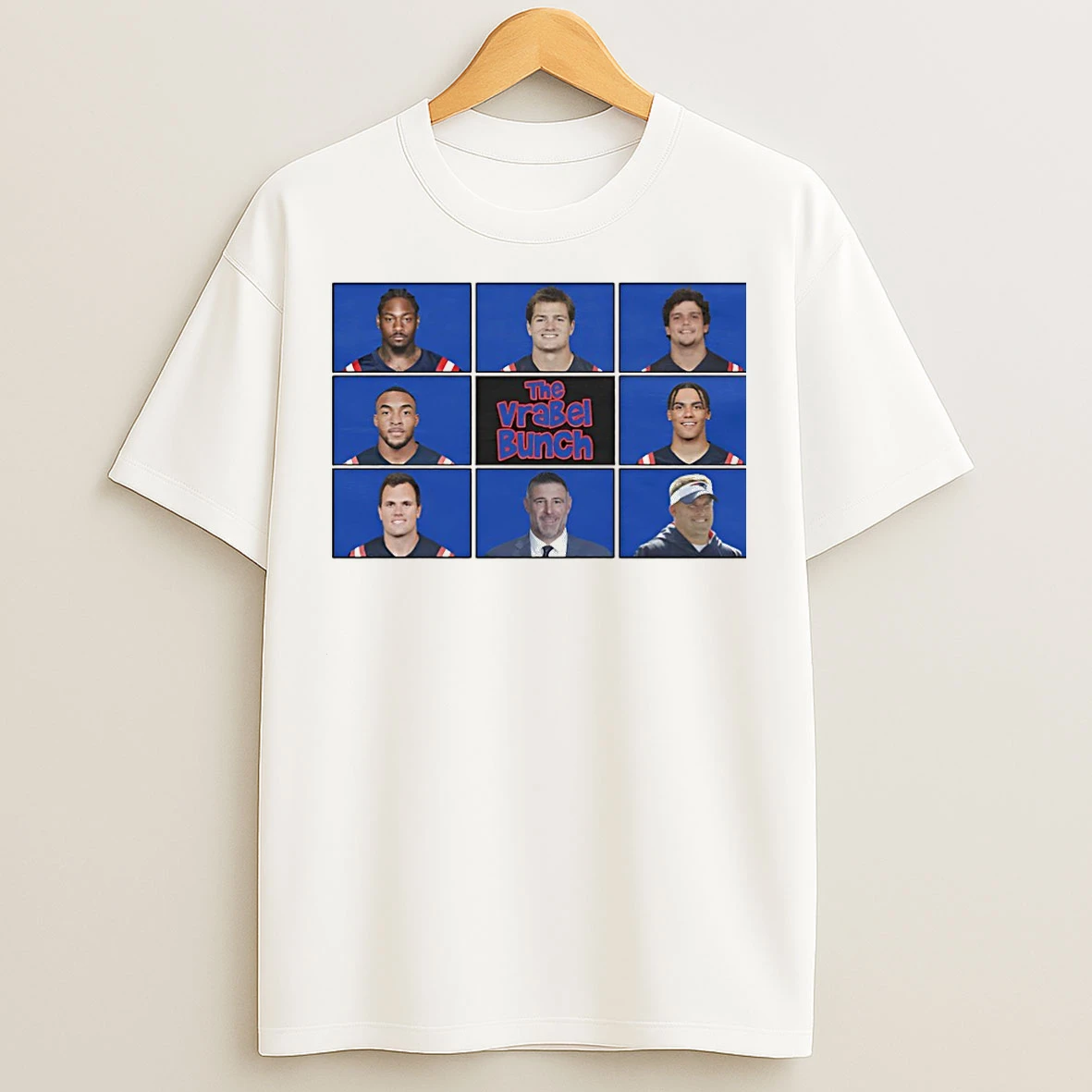 Classic New England Patriots The Vrabel Bunch Christmas T Shirts