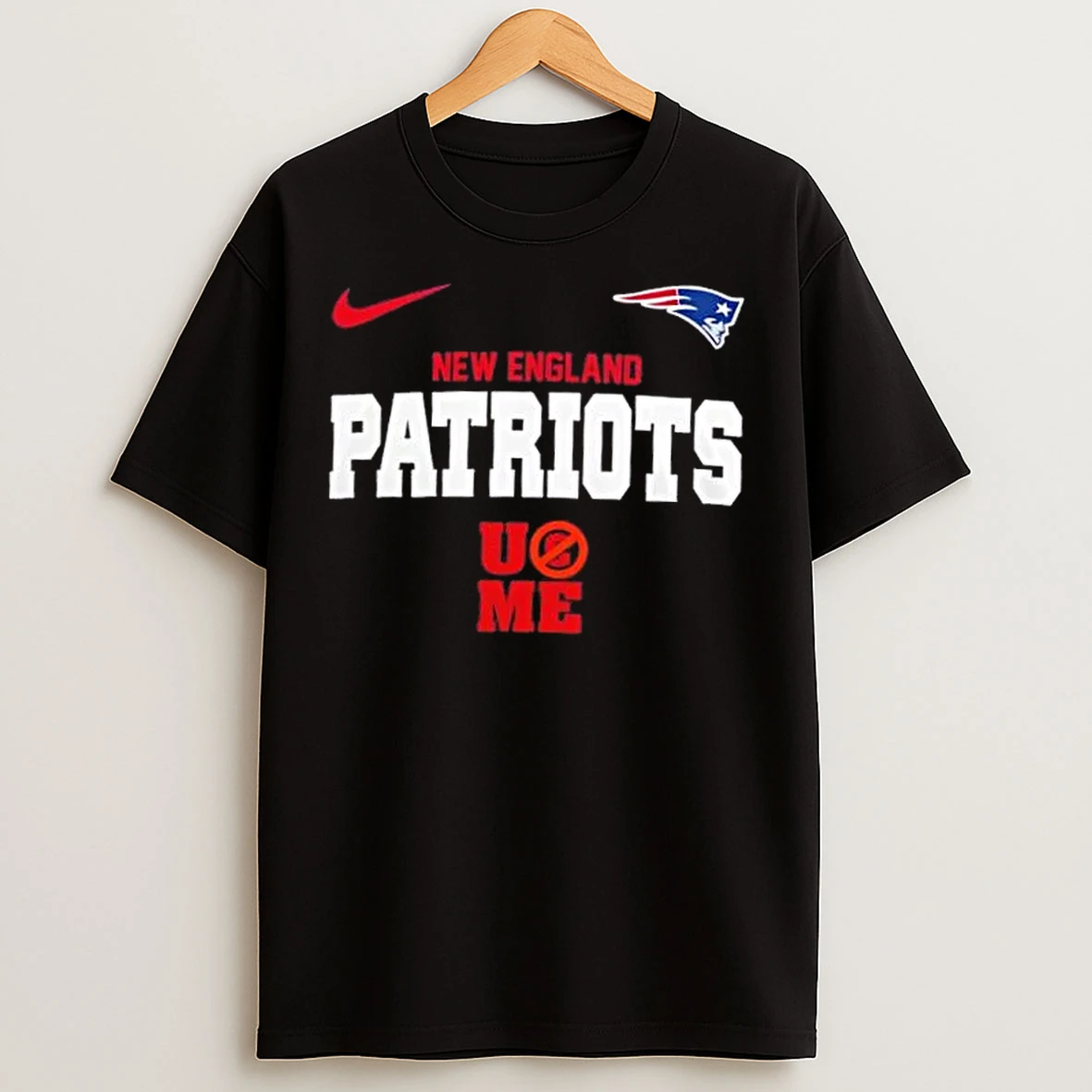 Classic New England Patriots X Ucme John Cena Never Give Up T Shirts