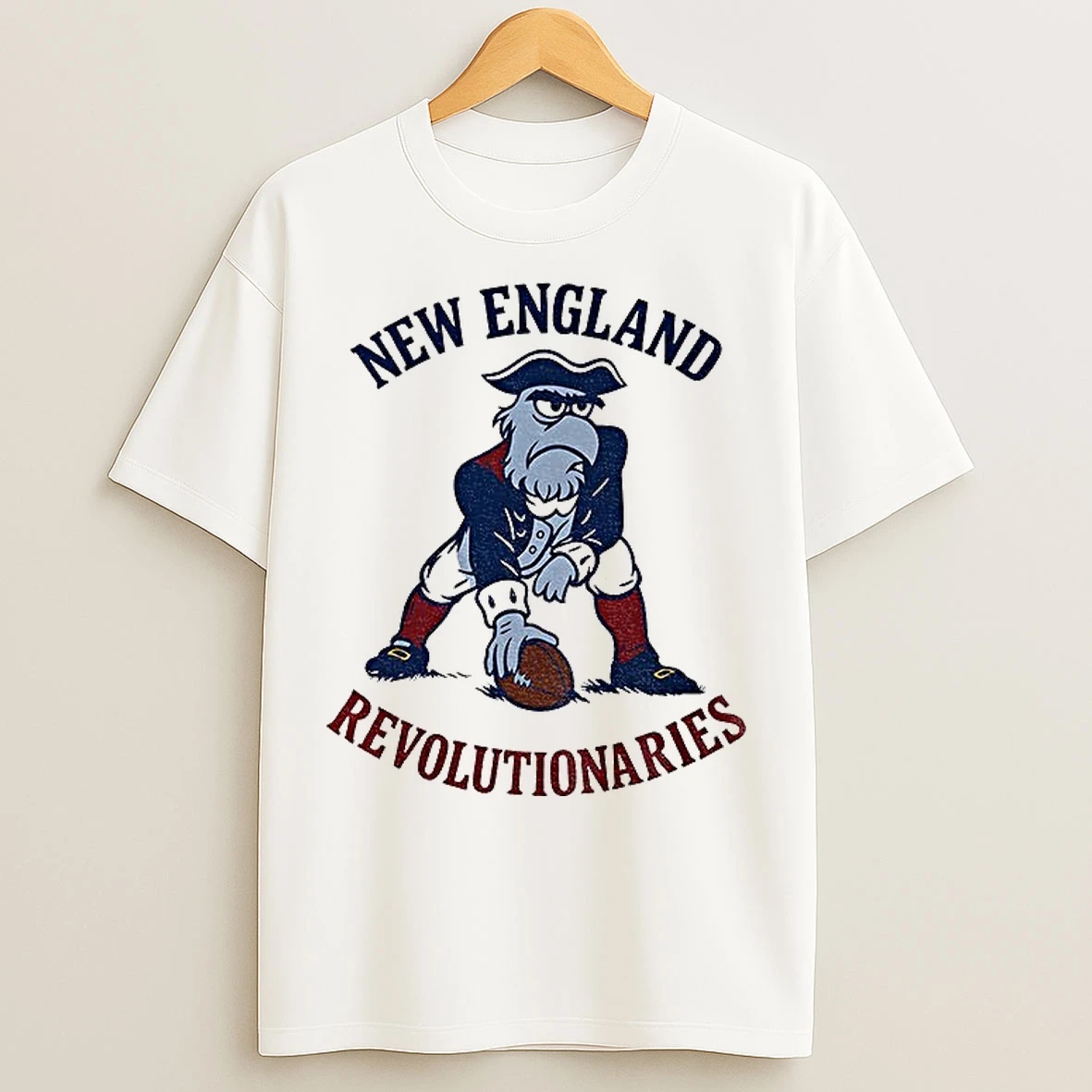 Classic New England Revolutionaries New England Patriots Sam Eagle Muppets Disney Parks T Shirts