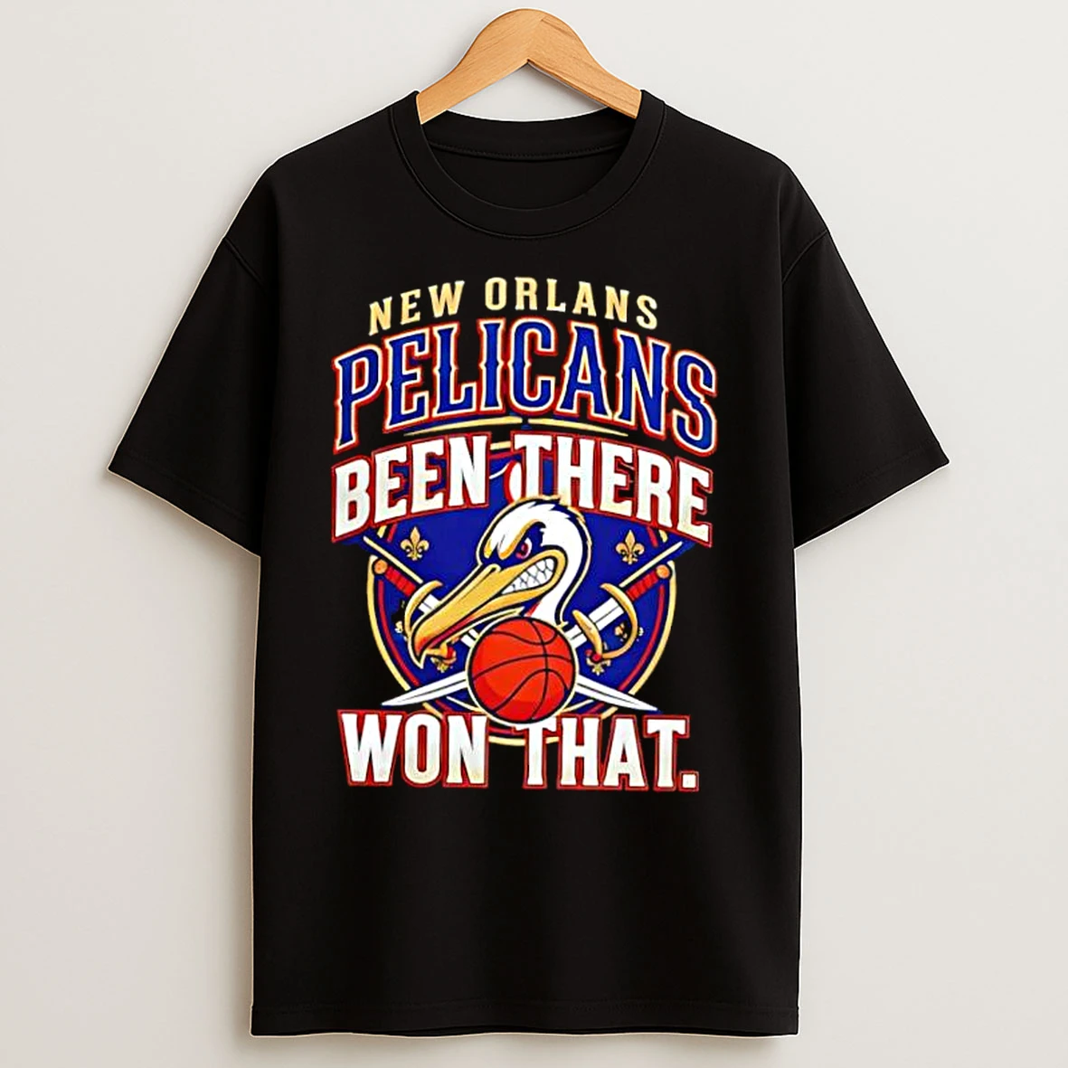 Classic New Orleans Pelicans Been There Won That T Shirts