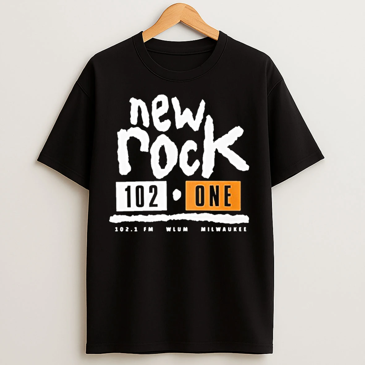 Classic New Rock 102 One Milwaukee T Shirts
