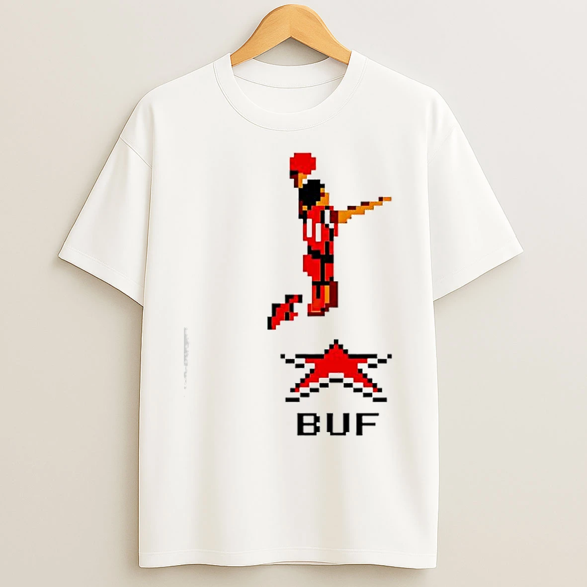 Classic New York 16 Bit Bravery Buf Player Retro T Shirts