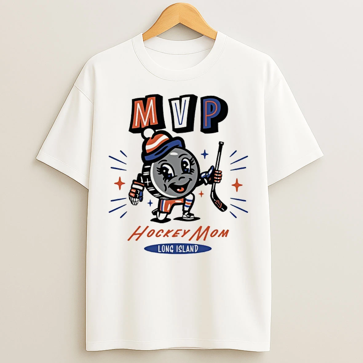 Classic New York Islanders 2025 Mvp Hockey Mom T Shirts