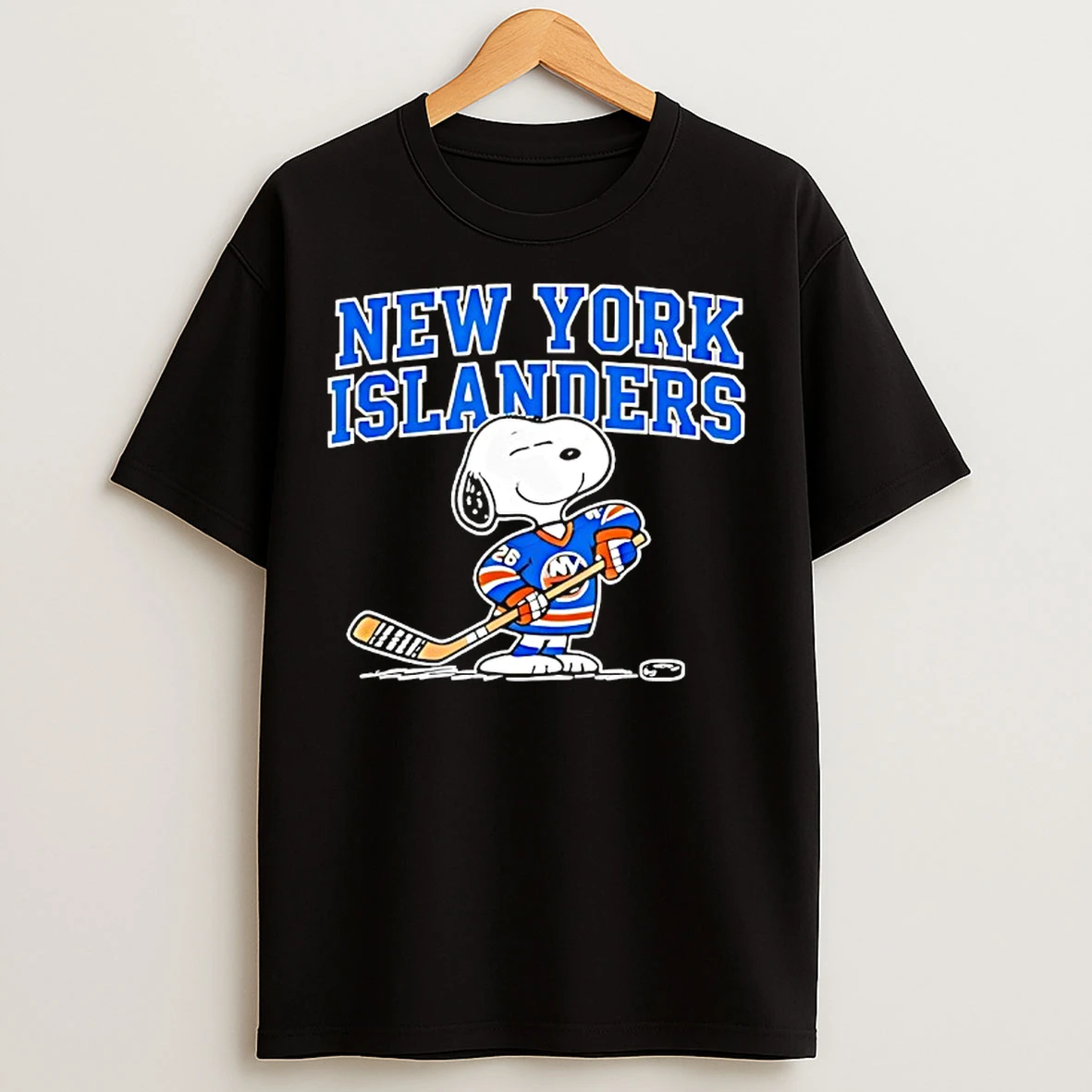 Classic New York Islanders Hockey Snoopy Peanuts 2026 T Shirts