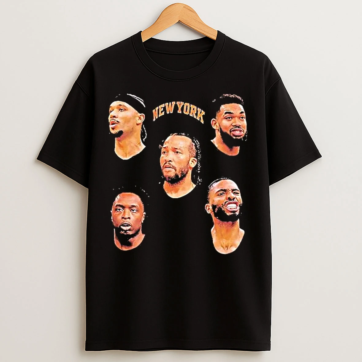Classic New York Knicks 2025 Champions Face T Shirts