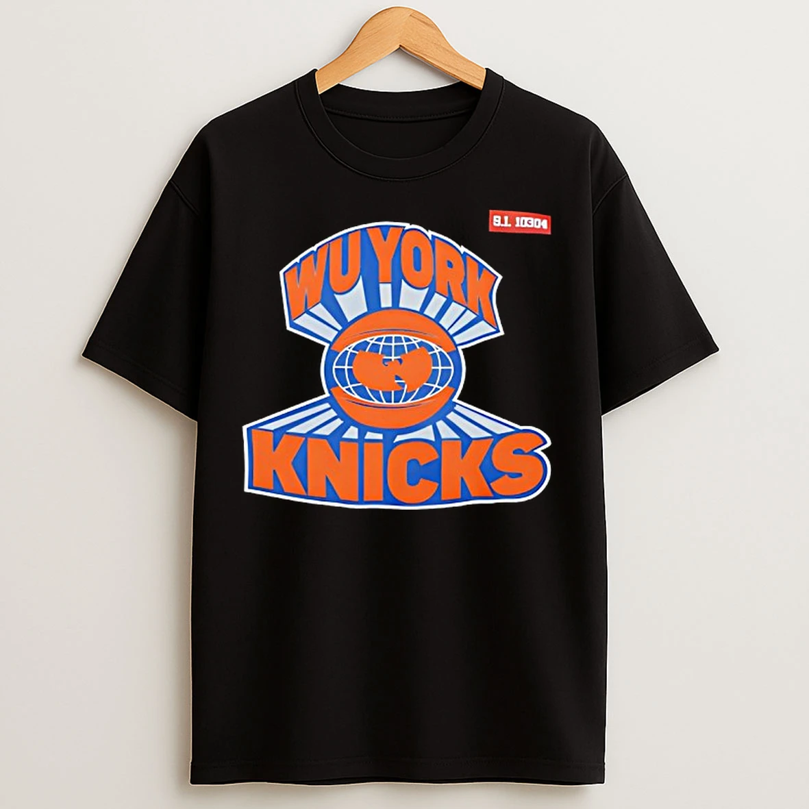 Classic New York Knicks Mitchell Ness Wu Tang Shaolin X Br Remix T Shirts