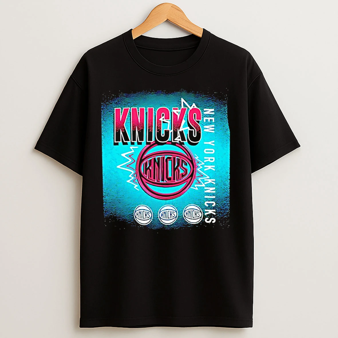 Classic New York Knicks Nba Lifestyle Graphic T Shirts