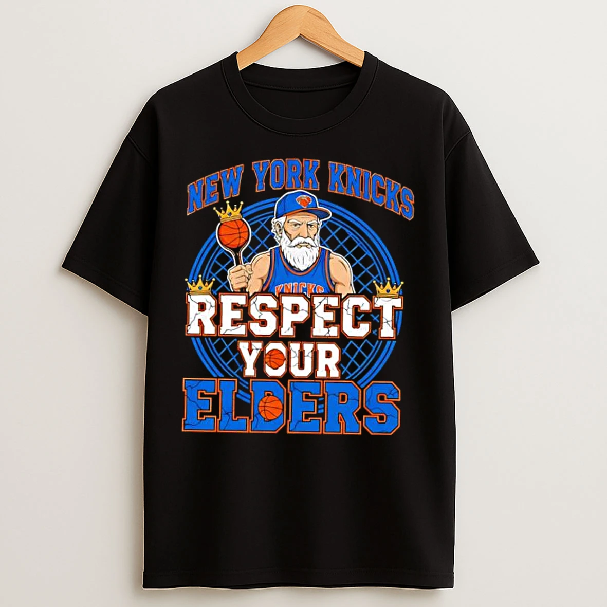 Classic New York Knicks Respect Your Elders T Shirts