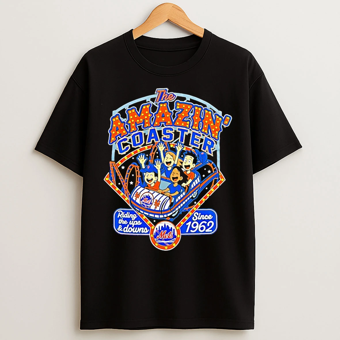 Classic New York Mets The Amazin Coaster Riding The Ups And Down Since 1962 T Shirts