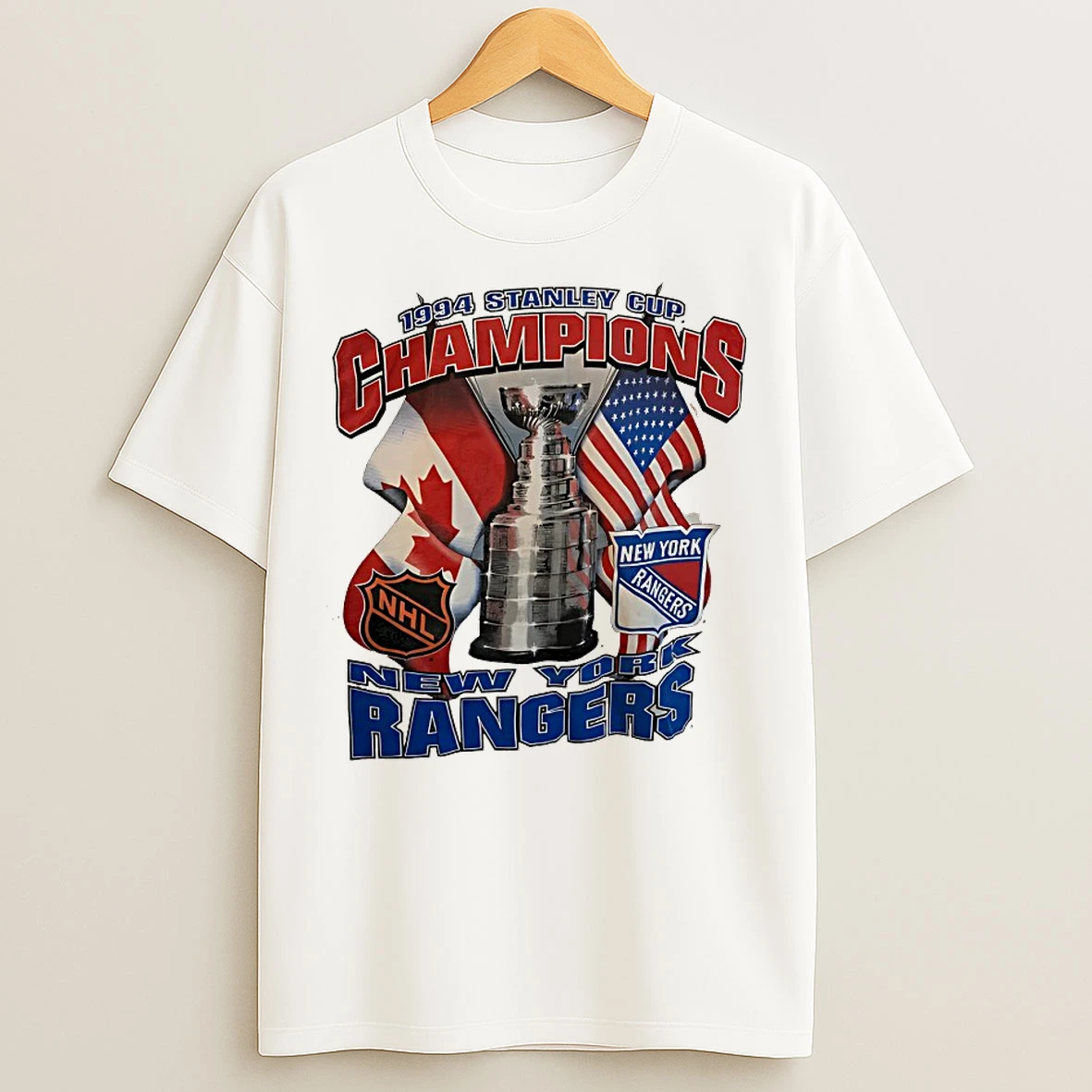 Classic New York Rangers 1994 Stanley Cup Champions T Shirts