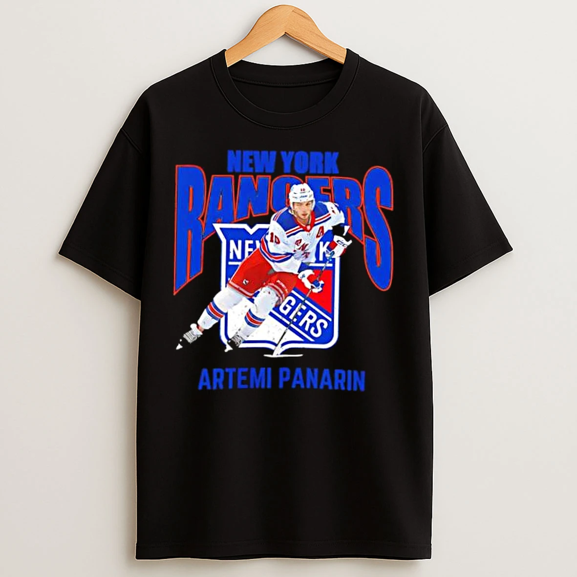 Classic New York Rangers Artemi Panarin Ice Hockey Playoffs Stylish T Shirts