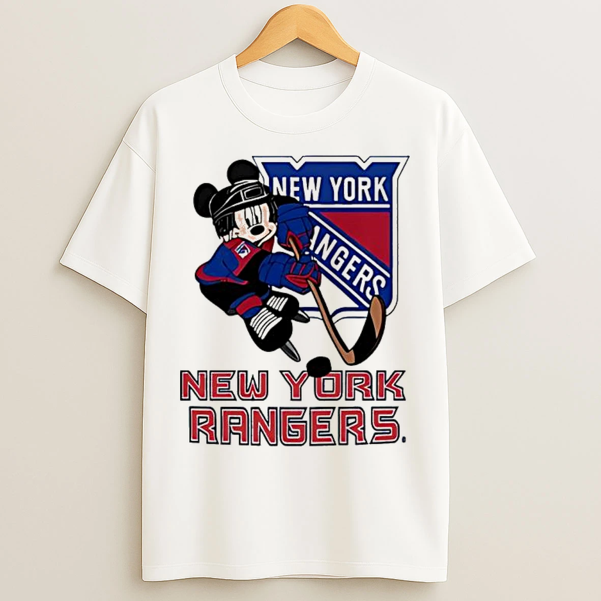 Classic New York Rangers Mickey Hockey 2026 T Shirts