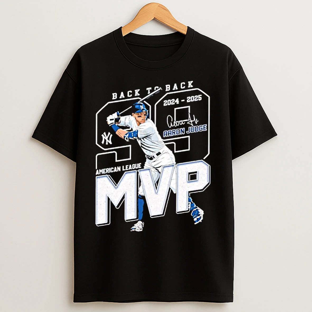 Classic New York Yankees Aaron Judge American League Mvp Signature T Shirts