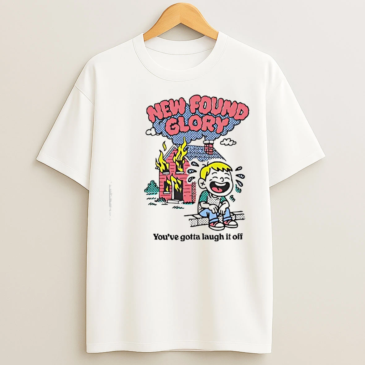 Classic New Found Glory Laugh It Off Limited 2025 T Shirts