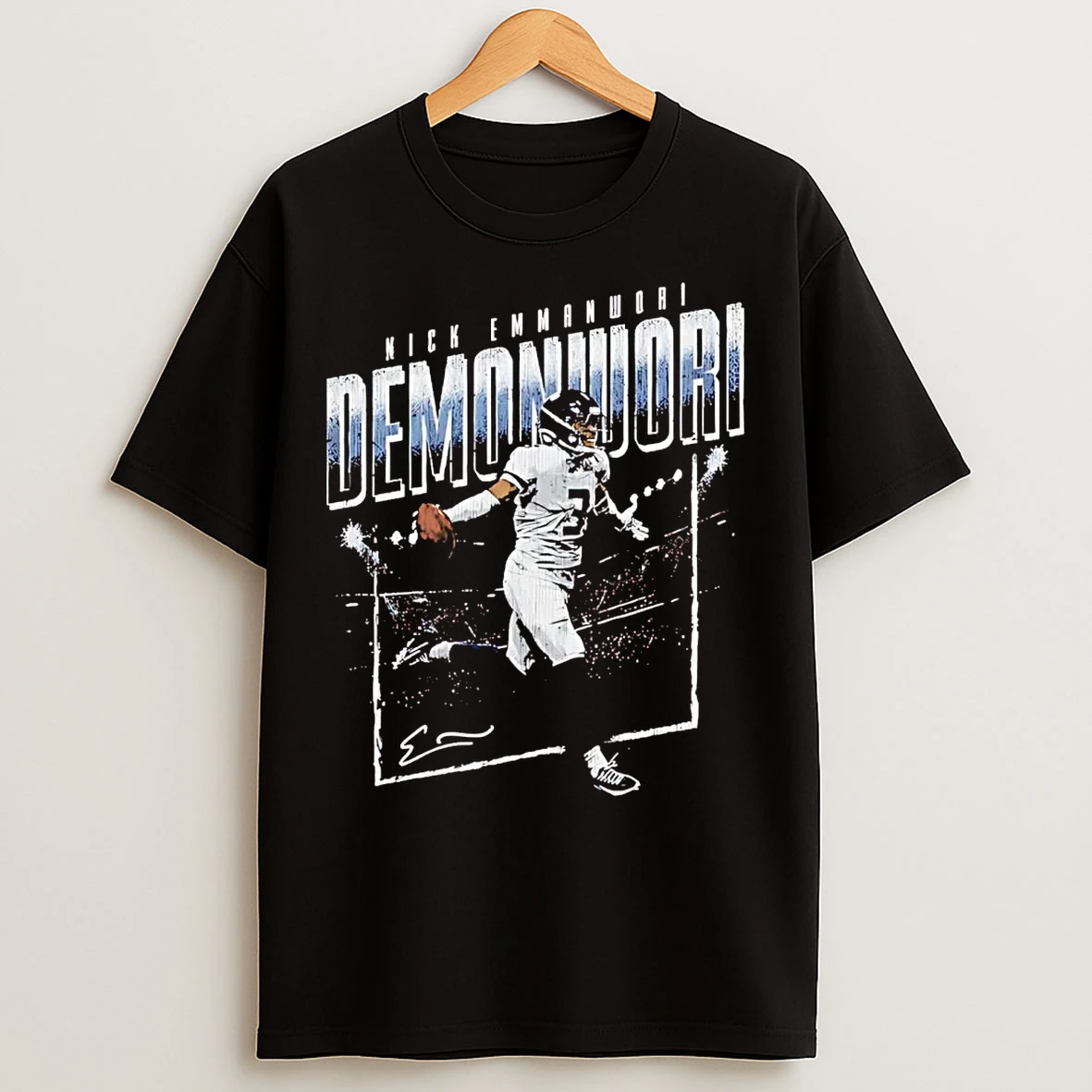 Classic Nick Emmanwori Demonwori Seattle Seahawks T Shirts