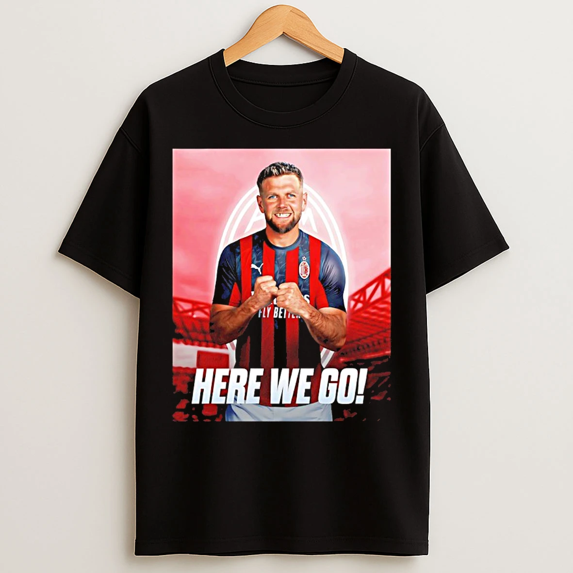 Classic Niclas Fullkrug To Ac Milan Here We Go T Shirts
