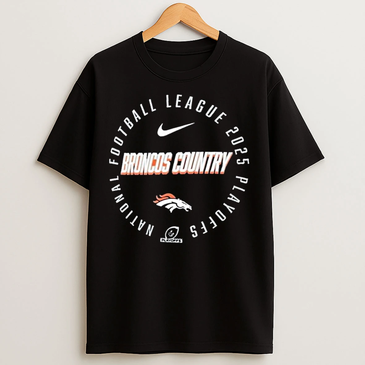 Classic Nike Denver Broncos 2025 Nfl Playoff Participant T Shirts